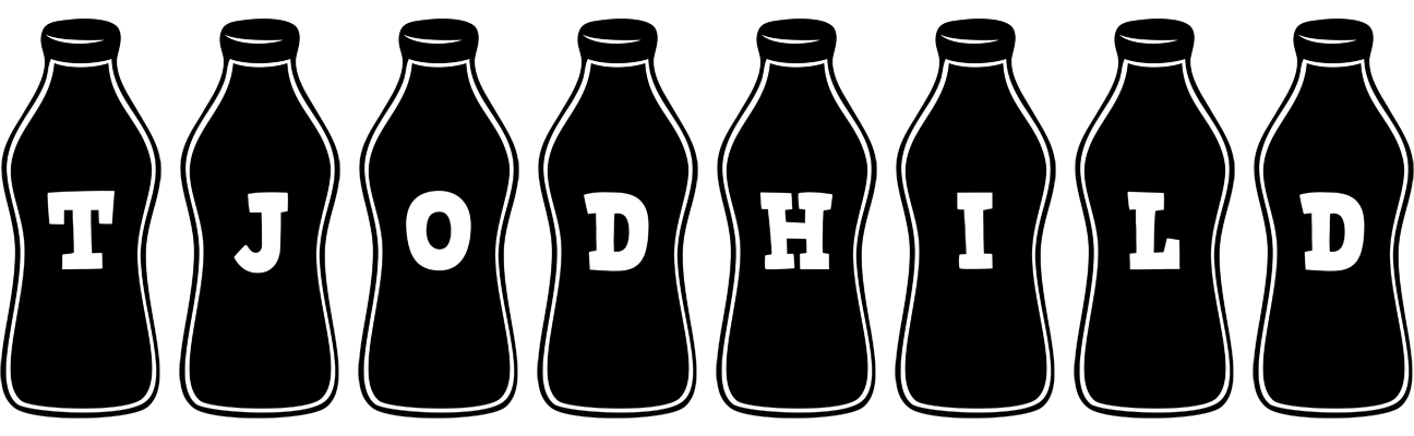 Tjodhild bottle logo