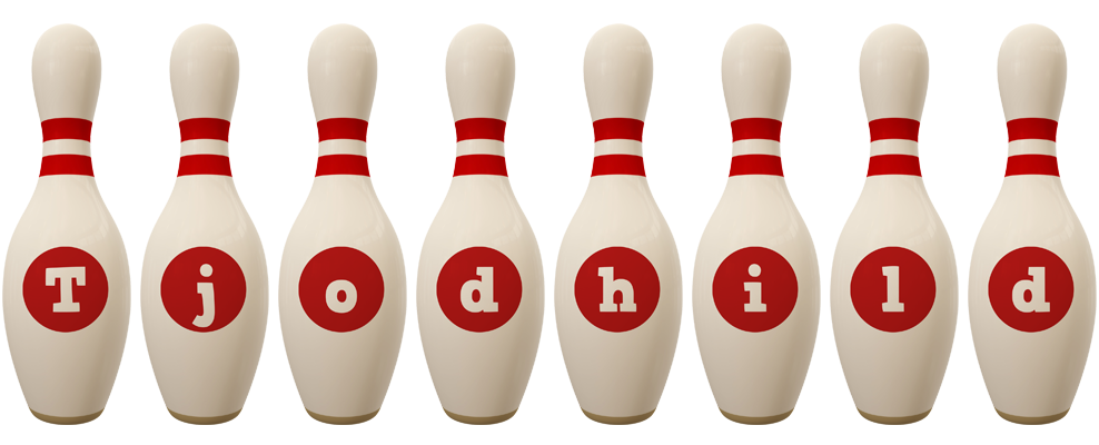 Tjodhild bowling-pin logo