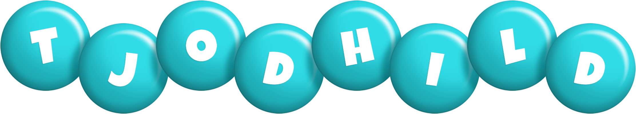 Tjodhild candy-azur logo
