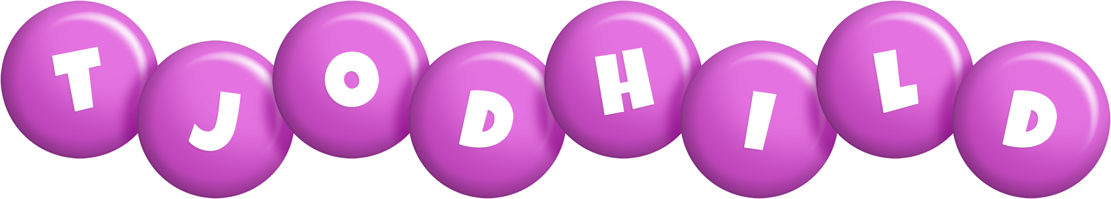 Tjodhild candy-purple logo