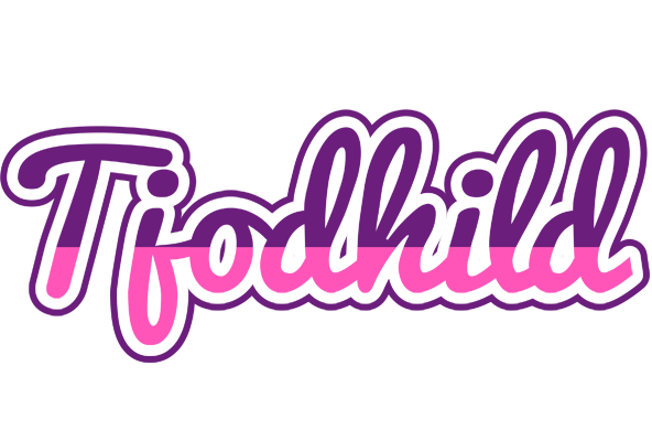 Tjodhild cheerful logo