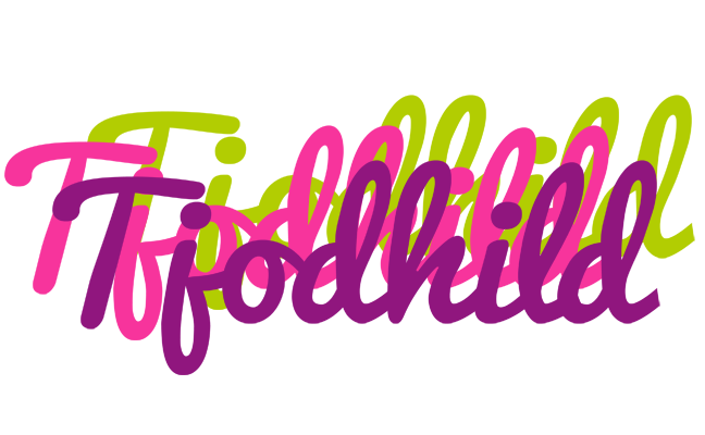 Tjodhild flowers logo