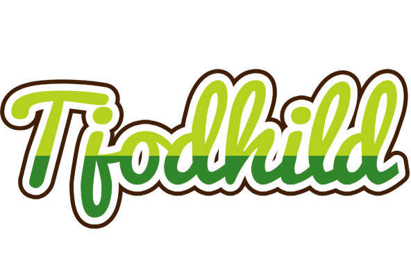 Tjodhild golfing logo