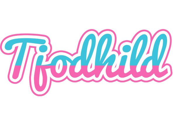 Tjodhild woman logo