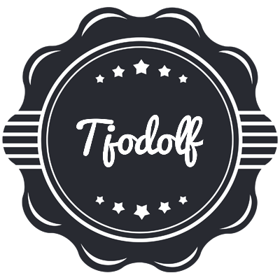 Tjodolf badge logo