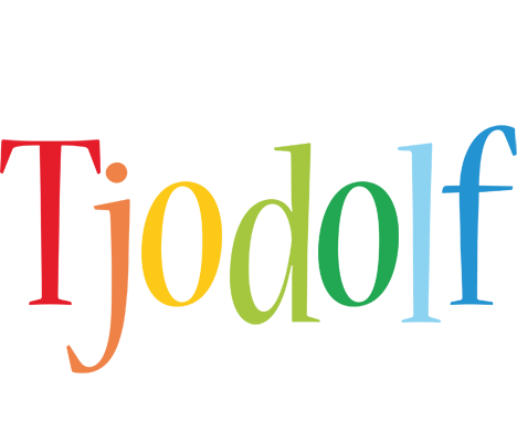 Tjodolf birthday logo