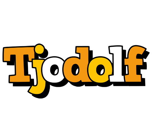 Tjodolf cartoon logo