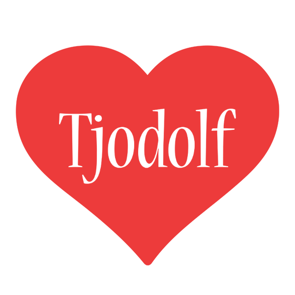 Tjodolf love logo