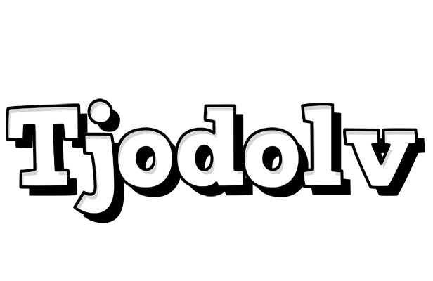 Tjodolv snowing logo