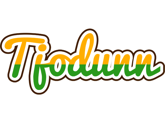 Tjodunn banana logo
