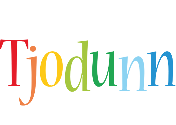 Tjodunn birthday logo