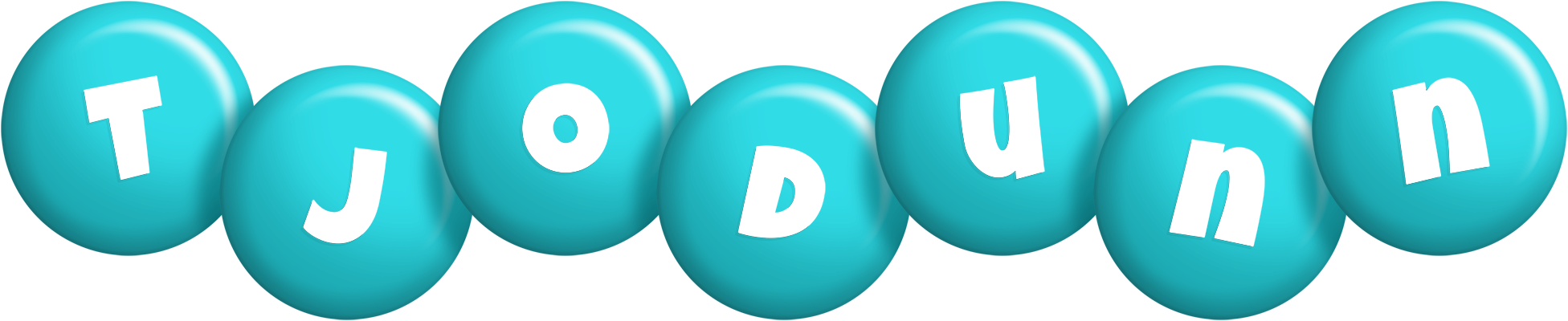 Tjodunn candy-azur logo