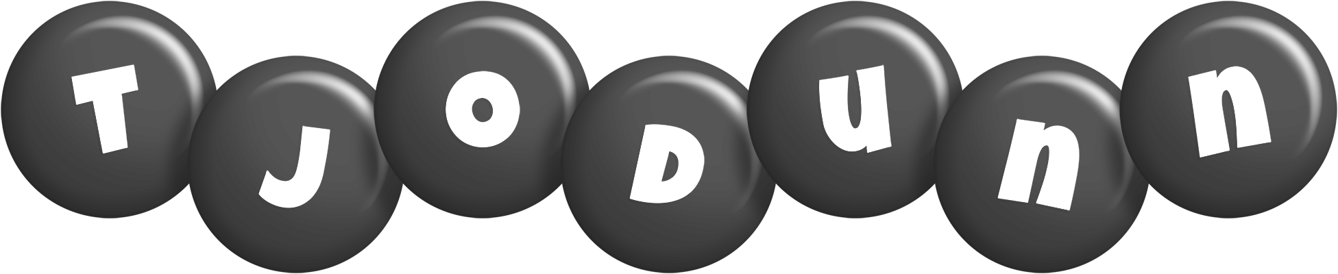 Tjodunn candy-black logo