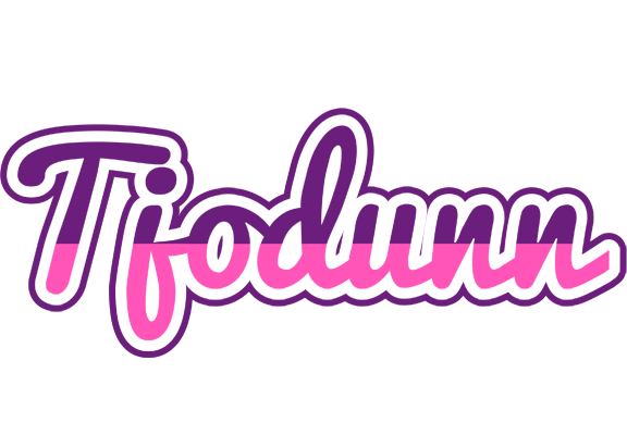 Tjodunn cheerful logo