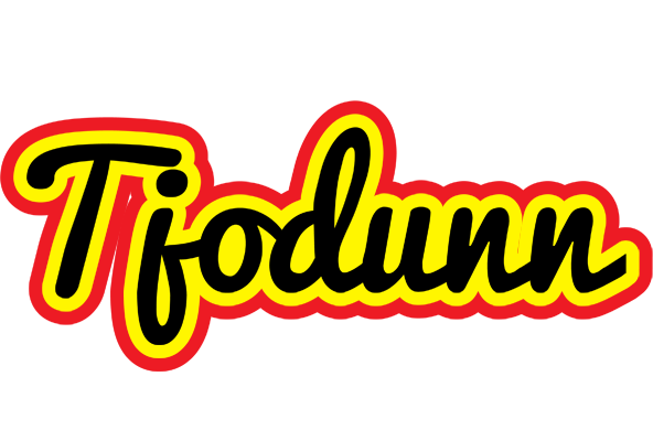 Tjodunn flaming logo