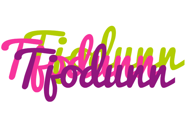 Tjodunn flowers logo