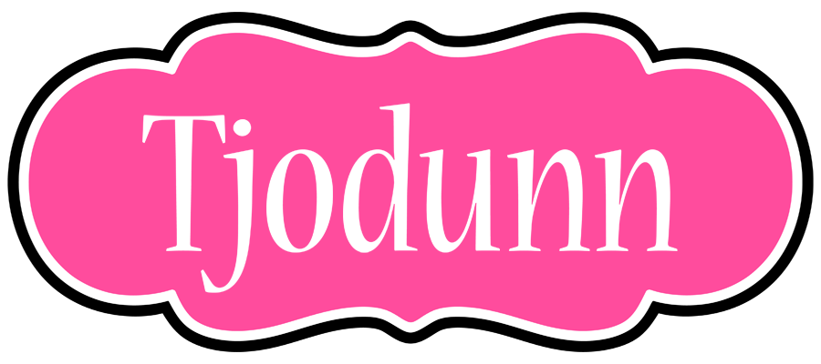 Tjodunn invitation logo