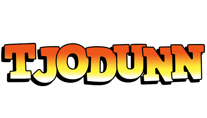 Tjodunn sunset logo