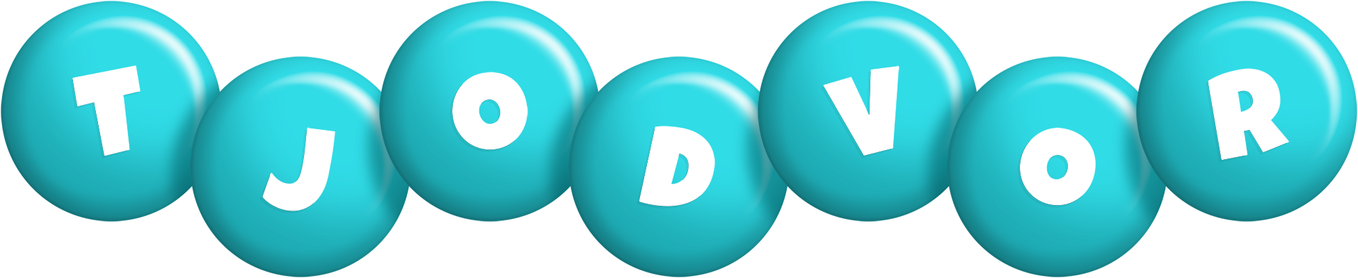 Tjodvor candy-azur logo