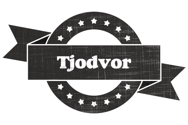 Tjodvor grunge logo