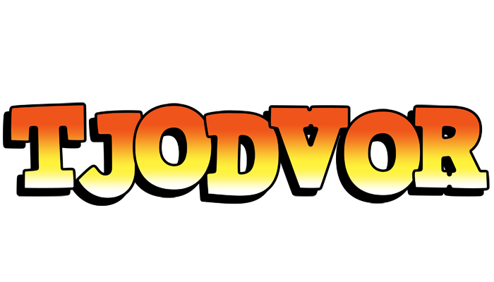 Tjodvor sunset logo