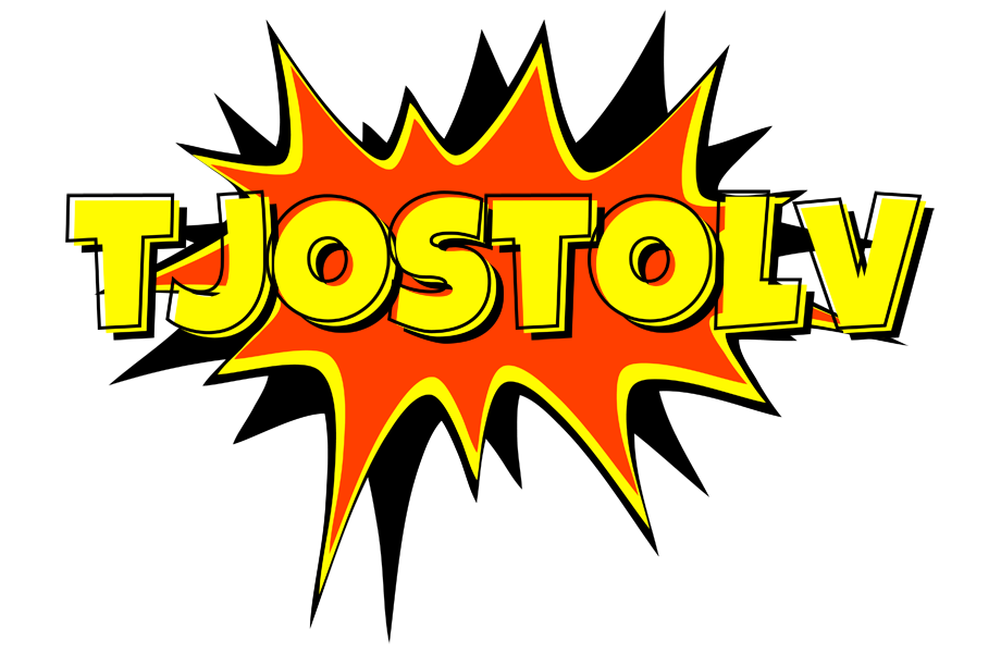 Tjostolv bazinga logo