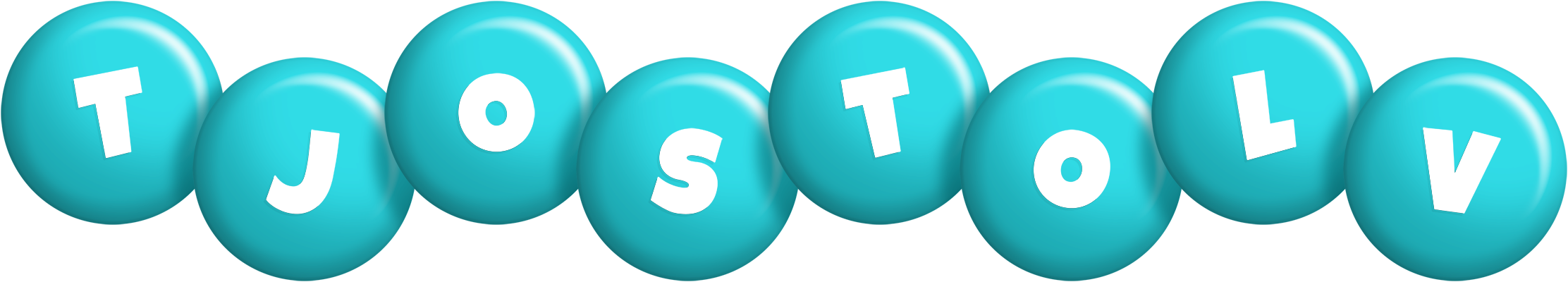 Tjostolv candy-azur logo