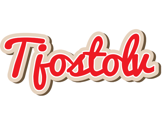 Tjostolv chocolate logo