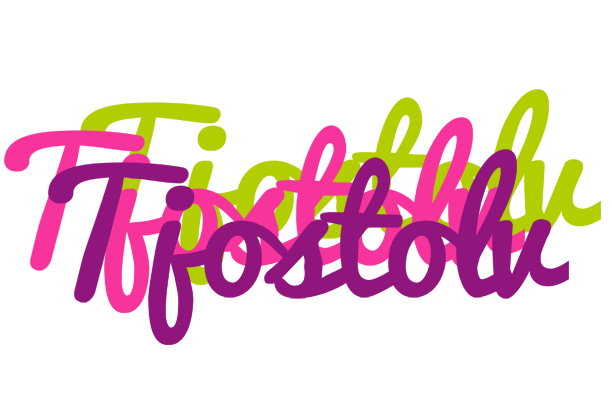 Tjostolv flowers logo