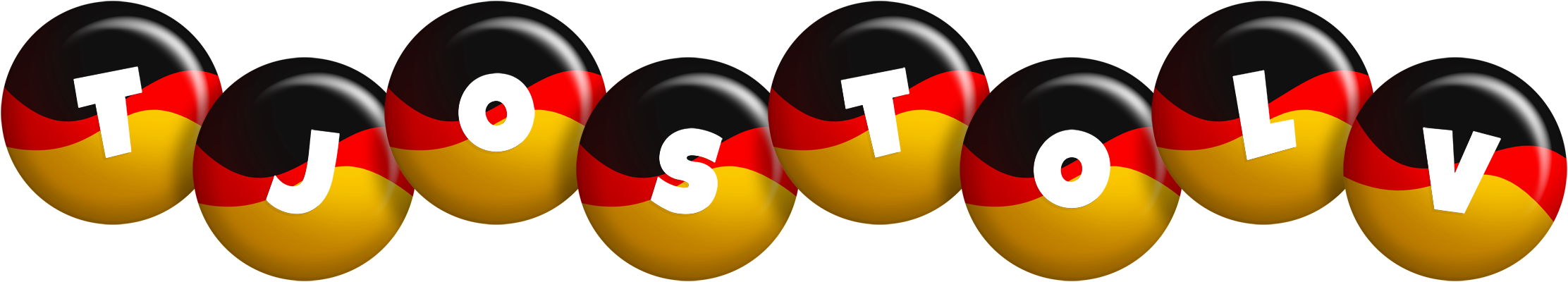 Tjostolv german logo