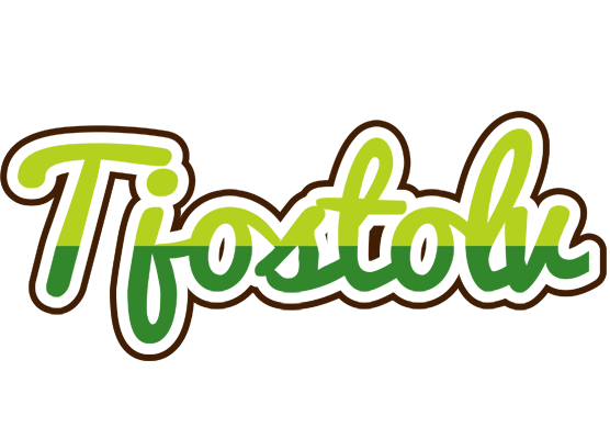 Tjostolv golfing logo