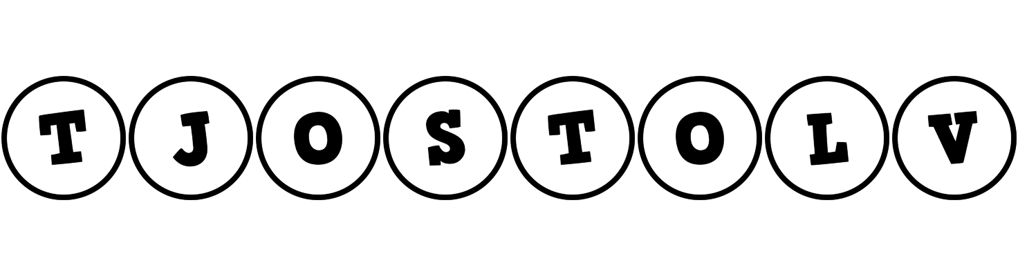Tjostolv handy logo