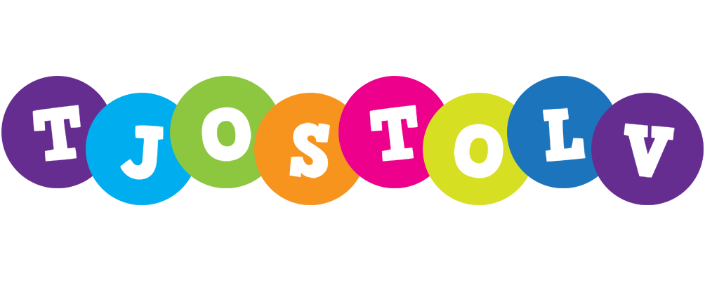 Tjostolv happy logo