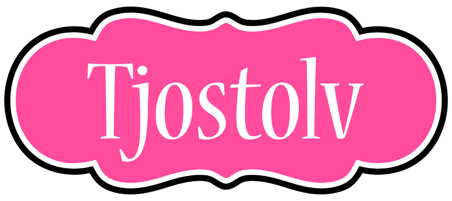 Tjostolv invitation logo