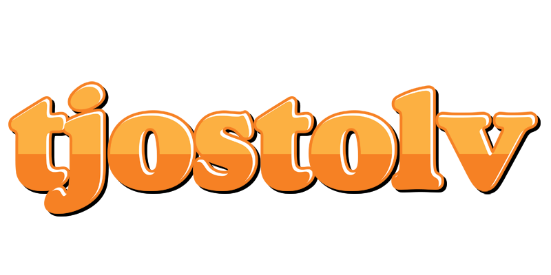 Tjostolv orange logo