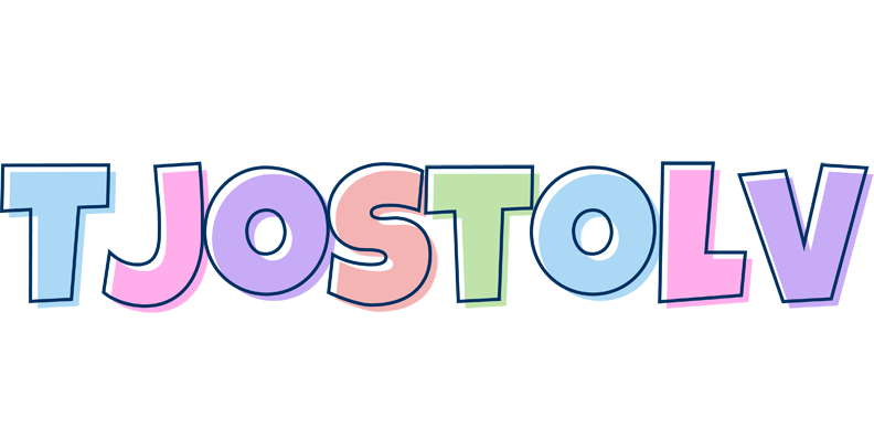 Tjostolv pastel logo