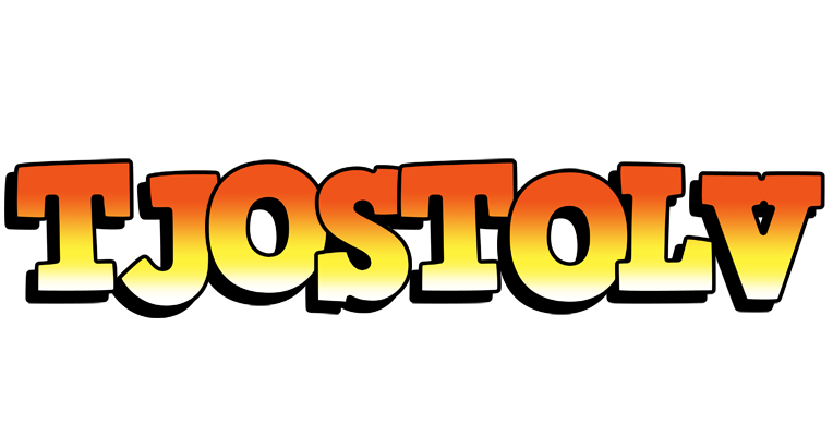 Tjostolv sunset logo