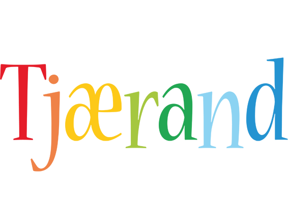 Tjærand birthday logo