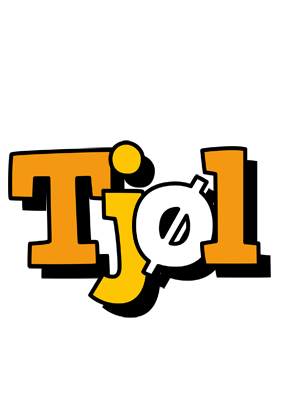 Tjøl cartoon logo