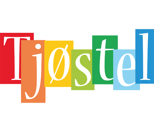 Tjøstel colors logo