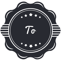 To badge logo