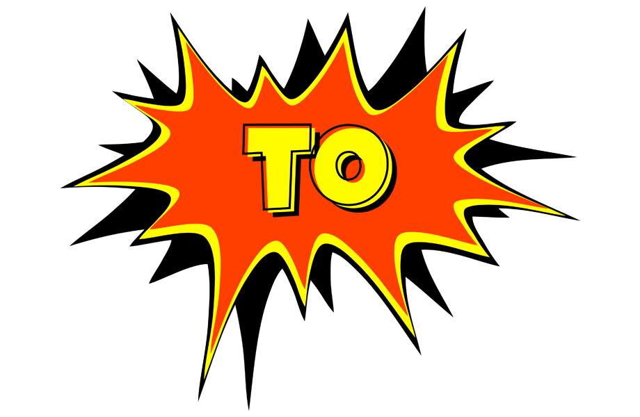 To bazinga logo