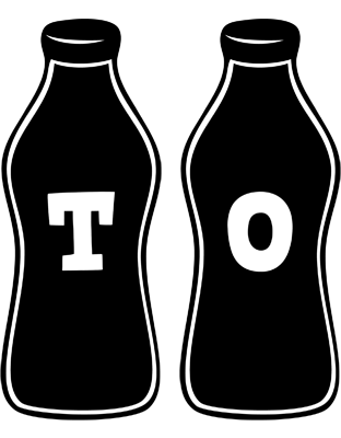 To bottle logo