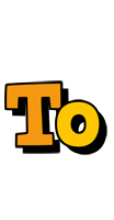 To cartoon logo