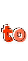 To paint logo