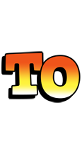 To sunset logo