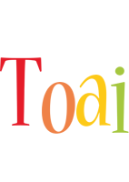 Toai birthday logo