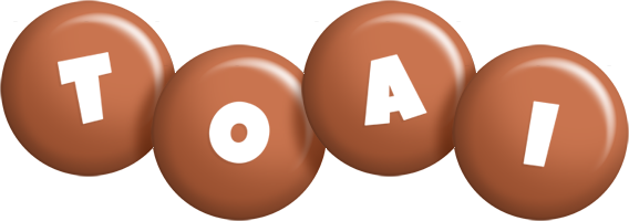 Toai candy-brown logo