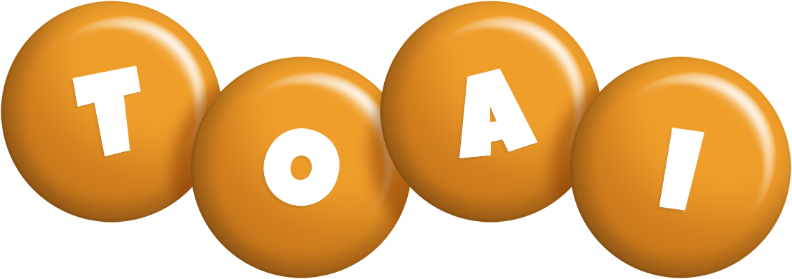 Toai candy-orange logo