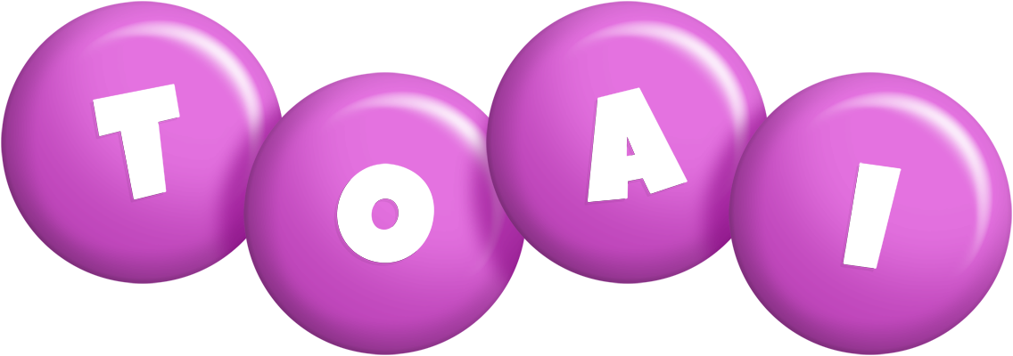 Toai candy-purple logo